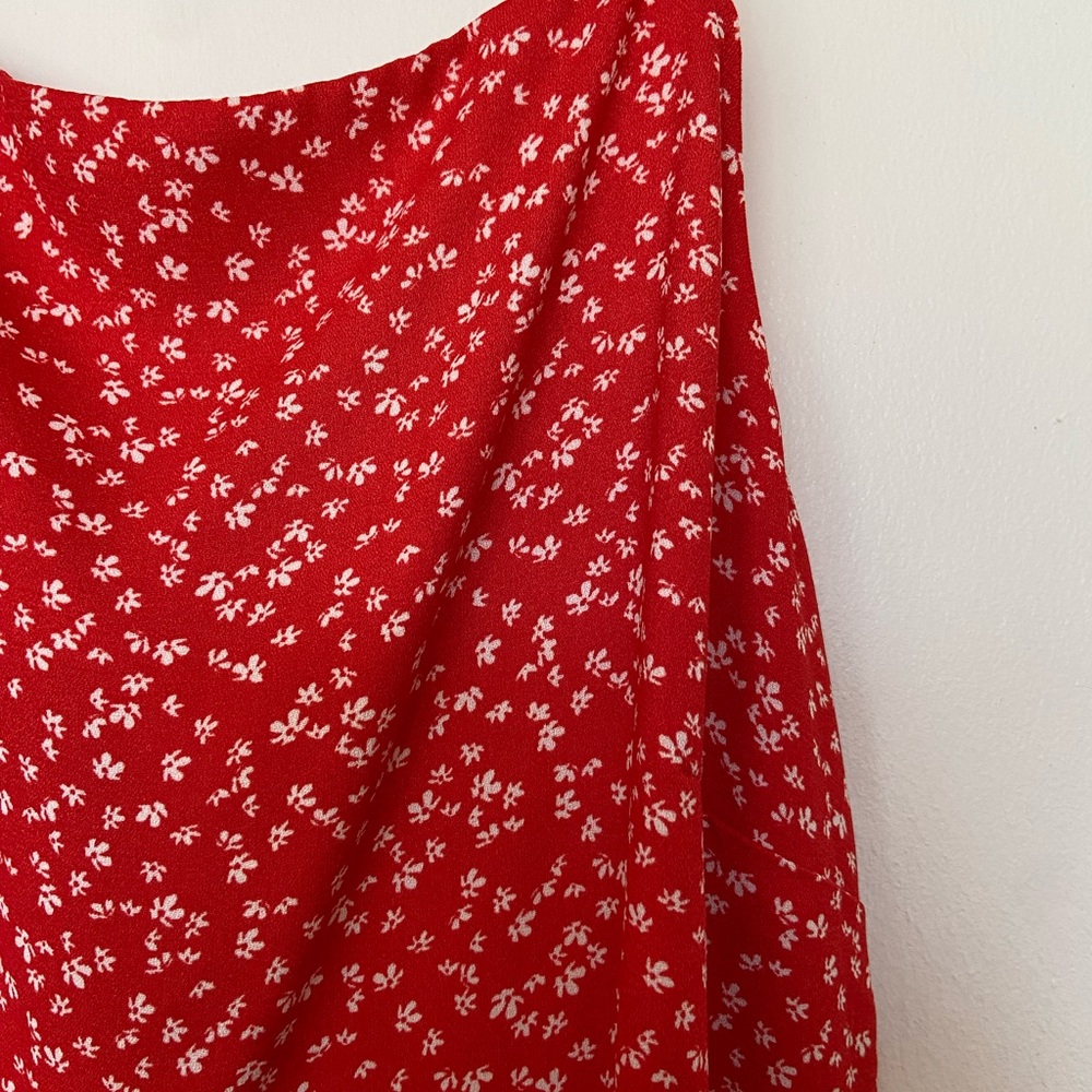 Wild Fable Red Jumpsuit